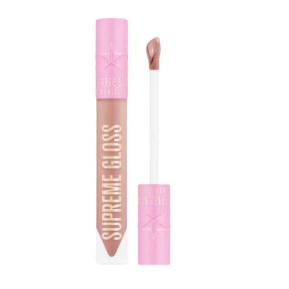 JEFFREE STAR COSMETICS Supreme Gloss Lip Gloss BLOW MY CANDLES Peachy Light Nude - Picture 13 of 13